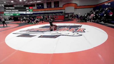 157 lbs Champ. Round 2 - Joe Penchi, Wisconsin - Lacrosse vs Deakin Trotzer, Wisconsin-Stevens Point