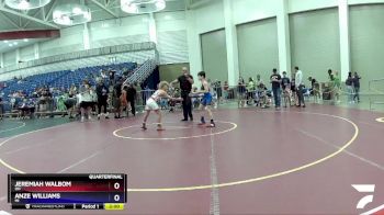 74 lbs Quarterfinal - Jeremiah Walbom, OH vs Anze Williams, MI