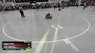 106 lbs Champ. Round 1 - Vannak Khiev, Illinois vs Gabe Swenson, Pursuit Wrestling Minnesota