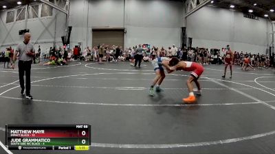 120 lbs Round 7 (8 Team) - Matthew Mayr, Impact Black vs Jude Grammatico, South Side WC Black