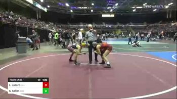 116 lbs Round Of 32 - Leilani Lazaro, Cali Select Wc vs Sydney Keller, Baker