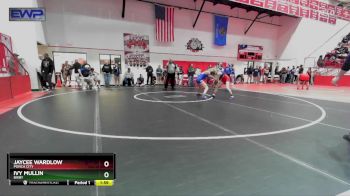 96 lbs Semifinal - Jaycee Wardlow, PONCA CITY vs Ivy Mullin, BIXBY