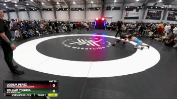 113 lbs 1st Place Match - William Yoshida, NTX Wrestling vs Joshua Perez, Nolfpack Wrestling Academy
