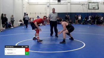 195 lbs Consolation - Olandis Mathes, Carmel vs Lance Hackett, Dela Salle Of Concord