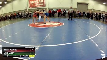 120 lbs Quarterfinal - Chase Alvarez, Eastern Loudoun WC vs Jake Lauby, Nova WC