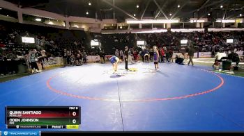 113 lbs Cons. Round 3 - Quinn Santiago, Puyallup vs Oden Johnson, Fife