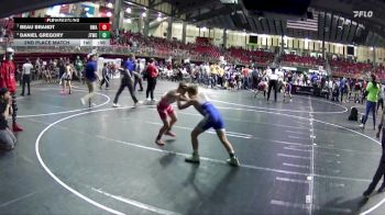 100 lbs 2nd Place Match - Beau Brandt, HWA vs Daniel Gregory, Junior Titans Wrestling Club