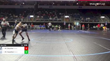 133 lbs Round Of 32 - Matthew Deysher, Penn State Mont Alto vs Michael Hazelton, Macomb CC