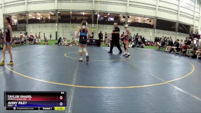 84 lbs Round 1 (8 Team) - Taylor Shadel, Pennsylvania Red vs Avery Riley, Ohio