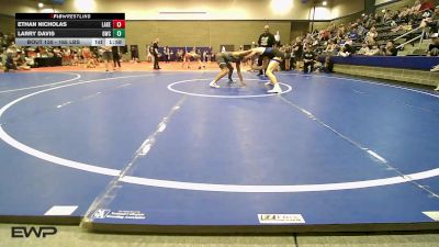 165 lbs Final - Ethan Nicholas, Lakeside Hot Springs AR vs Larry Davis, Gladiator Wrestling Club