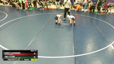 65 lbs Semifinal - Trey Flynn, Champions Wrestling Club vs Evrett Gardiner, Agon Academy