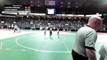 55 lbs Champ. Round 1 - Daniel Quinlan, Unattached vs Zachary Zuercher, EAG2