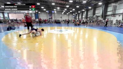 138 lbs Consi Of 32 #1 - Jonathan Fox, NY vs Miguel Gomes, MA