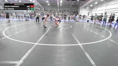 160 lbs Rr Rnd 3 - Micah Thompson, CKWA vs Eli Tedrow, Freakztyle Wrecking Crew