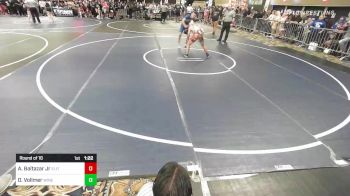 130 lbs Round Of 16 - Adam Baltazar Jr, Elite Force vs Damen Vollmer, Wine Country Wr Ac