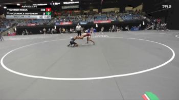 125 lbs Cons. Round 2 - Conner Hueck, St. Thomas vs 16 Clarence Lee-Green, Lindsey Wilson