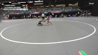 125 lbs Cons. Round 2 - Conner Hueck, St. Thomas vs 16 Clarence Lee-Green, Lindsey Wilson
