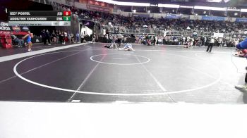 138 lbs Consi Of 8 #2 - Izzy Postel, Jesup Mat Club vs Addilynn VanHousen, Seward WC