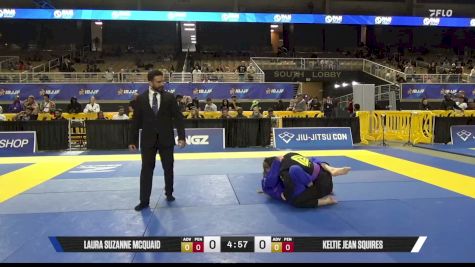 Keltie Jean Squires vs Laura Suzanne Mcquaid 2026 Pan Jiu Jitsu IBJJF Championship