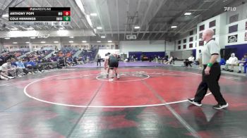 285 lbs Round 2 (10 Team) - Anthony Popi, Midway University vs Cole Hennings, Dakota Wesleyan (S.D.)