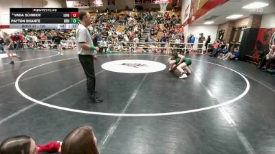 120 lbs Champ. Round 1 - Payton Shantz, Green River vs Vada Schmidt, Lovell