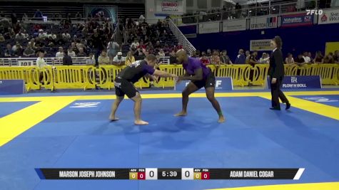 Adam Daniel Cogar vs Marson Joseph Johnson 2025 Pan IBJJF Jiu-Jitsu No-Gi Championship