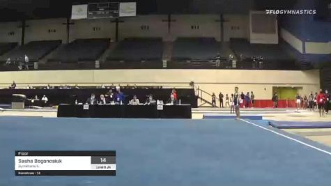 Sasha Bogonosiuk - Floor, Gymkhana IL - 2021 USA Gymnastics Development Program National Championships
