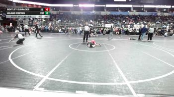 49 lbs Quarterfinal - Bentley Elbrader, SEK Elite vs Leland Reeves, Steel Valley Renegades WC