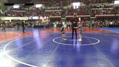 87 lbs Champ. Round 1 - Michael Miller, Cut Bank vs Jake Nelson, Cody Wrestling Club
