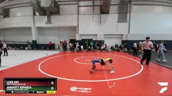 50 lbs Cons. Semi - Serenity Esparza, Mission Wrestling Club vs Luke Kim, G580 Wrestling Club