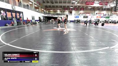 207 lbs Quarterfinal - Kelani Corbett, Missouri Valley College vs Alivia White, Iowa