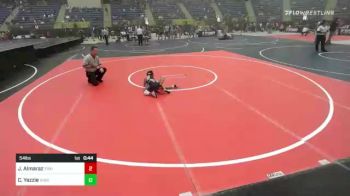 54 lbs Rr Rnd 1 - Jair Almaraz, Trailblazer WC vs Checotah Yazzie, Sheep Camp