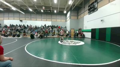 105 lbs Semifinal - Harley Tillett, Lovell vs Chrislyn Carlson, Kemmerer