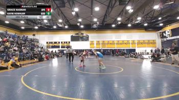 142 lbs 3rd Place - Grace Nasman, Upper St Clair vs Katie Koehler, Burrell