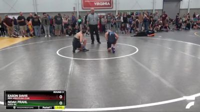 120 lbs Round 3 - Noah Prahl, Nova WC vs Eason Davis, Reel Wrestling Club