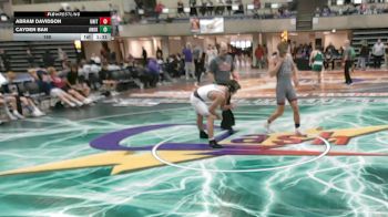160 lbs Round 2 (4 Team) - Abram Davidson, Unity, IL vs Cayden Ban, Anoka, MN
