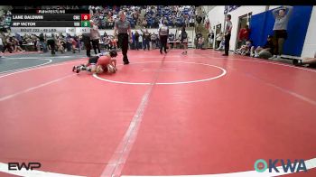 49 lbs Rr Rnd 3 - Lane Baldwin, Claremore Wrestling Club vs Jep Victor, Vinita Kids Wrestling