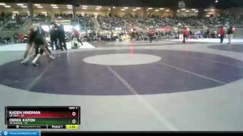 170 lbs Semis & 1st Wrestleback (8 Team) - Derek Katon, 3A Rainier vs Kaden Hindman, 3A Taft