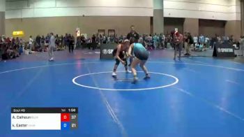 130 lbs Prelims - Alison Calhoun, Buckeye Girls vs Kaylee Easter, Charlies Angels