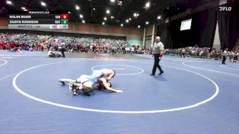144 lbs Champ. Round 2 - Nolan Maier, Oak Ridge vs Zaidyn Robinson, Foothill