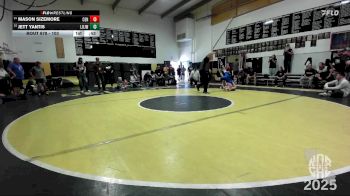 103 lbs Cons. Round 3 - Mason Sizemore, Central vs Jett Yantis, Lion Of Judah WA