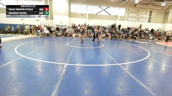 175 lbs Semifinal - Izaac Martin-poole, Edward Little vs Shamus Pease, Medomak Valley