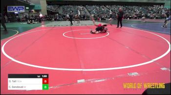 106 lbs Semifinal - Devin Tait, Temescal Canyon vs Cooper Sandoval, Nevada Elite