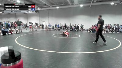 44 lbs Cons. Round 5 - Elijah Pagonis, BullTrained Wrestling vs Jaxon Sanchez, Reign Wrestling Club