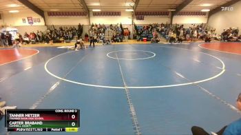 126A Cons. Round 3 - Carter Braband, Campbell County vs Tanner Metzer, Thunder Basin High School