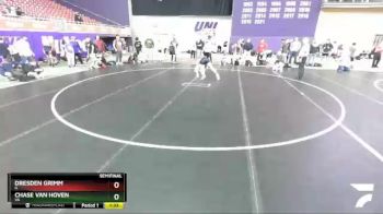 138 lbs Semifinal - Chase Van Hoven, VA vs Dresden Grimm, IL