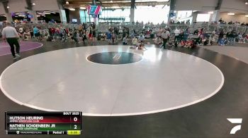 70 lbs 2nd Place Match - Hutson Heuring, Amped Wrestling Club vs Nathen Schoenbein Jr, Steve Page Grappling
