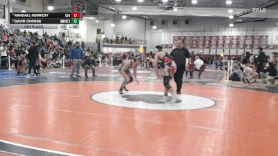 138 lbs 5th Place - Randall Kennedy, Cohasset vs Gavin Chosse, North Middlesex