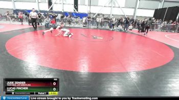 88 lbs 5th Place Match - Jude Zender, Team Real Life Wrestling vs Lucas Fincher, Oregon