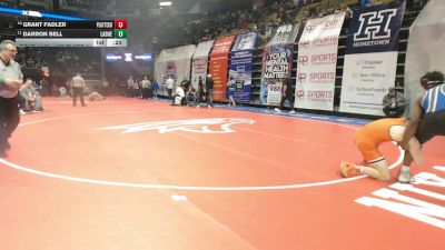 150 Class 4 lbs Cons. Round 1 - Grant Fadler, Platte County vs Darron Bell, Ladue Horton Watkins